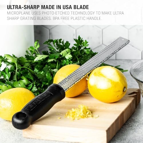 Microplane Classic zester grater, one kitchen gadget that earns its drawer space