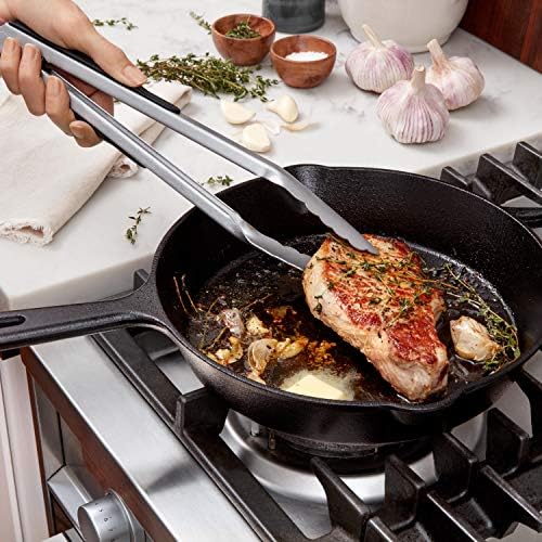 OXO Good Grips 12 inch locking tongs, essential kitchen tool that replaces gadgets